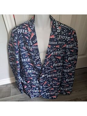 PATRIOTS NFL Team Apparel suit jacket blazer lightweight cosplay polyester SZ 50